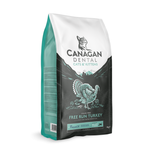 Canagan Cat 4kg DENTAL Turkey 無縠物火雞健齒配方 (Made in Germany) (正價 $732) 新舊包裝隨機
